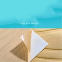 Pack de 10 Panneaux Muraux 3D Adhésifs Anti-Humidité – 77×70 cm – Blanc Motif Rainuré 