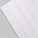 Pack de 10 Panneaux Muraux 3D Adhésifs Anti-Humidité – 77×70 cm – Blanc Motif Rainuré 