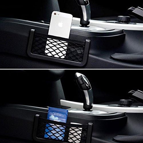 Pack de 2 Filets de Rangement Voiture  Universels et Autocollants