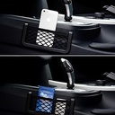 Pack de 2 Filets de Rangement Voiture  Universels et Autocollants