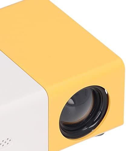 Mini Projecteur Portable LED – Vidéo Projecteur 1080P Support, Écran 24-60 Pouces 