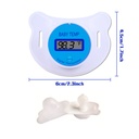 Thermomètre Sucette Numérique LCD pour Bébé – En Silicone
