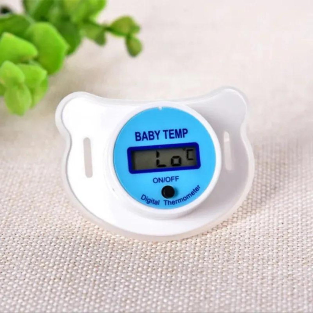 Thermomètre Sucette Numérique LCD pour Bébé – En Silicone