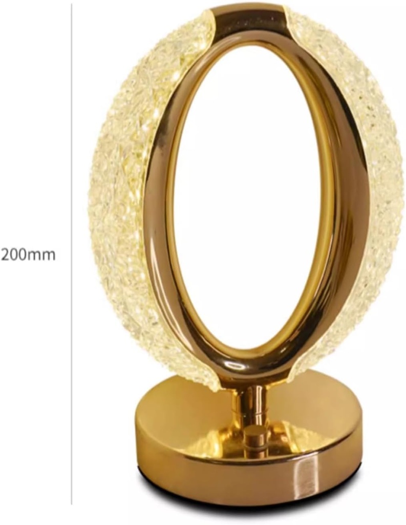 Lampe de Table Rechargeable Moderne – Style Diamant Avec Tactile