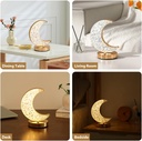 Lampe de Table Rechargeable Moderne – Style Diamant Tactile