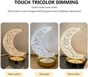 Lampe de Table Rechargeable Moderne – Style Diamant Tactile