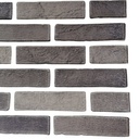 Pack de 10 Panneaux Muraux 3D Adhésifs – Motif Briques – 70 × 77 cm – Anti-Humidité