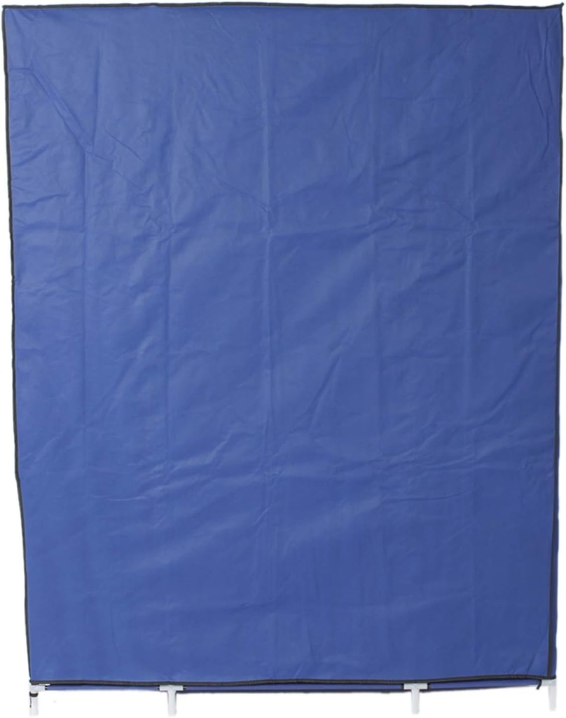 Armoire de Rangement Multifonctionnelle avec Housse en Tissu Bleu  170 x 130 x 45 cm 10 Compartiments