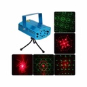 Mini Projecteur lumières laser, Chang DJ Party-Bleu