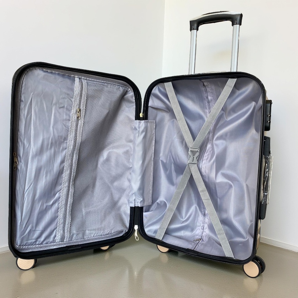 Petite Valise Valora Caramel En ABS Incassable Modèle 1