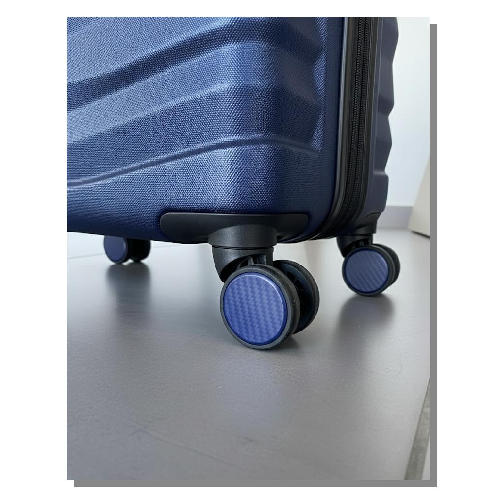 Petite Valise Valora Bleu En ABS Incassable Modèle 1