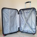 Grande Valise Valora Rouge En ABS Incassable 