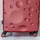 Grande Valise Valora Rouge En ABS Incassable 