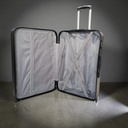 Grande Valise Valora Noir En ABS Incassable 
