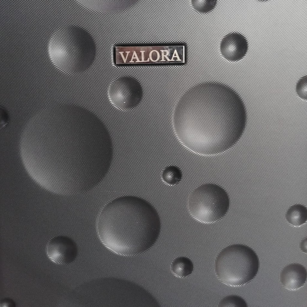 Grande Valise Valora Noir En ABS Incassable 