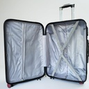 Moyenne Valise Valora Rouge En ABS Incassable 