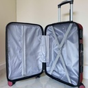Petite Valise Valora Rouge En ABS Incassable  