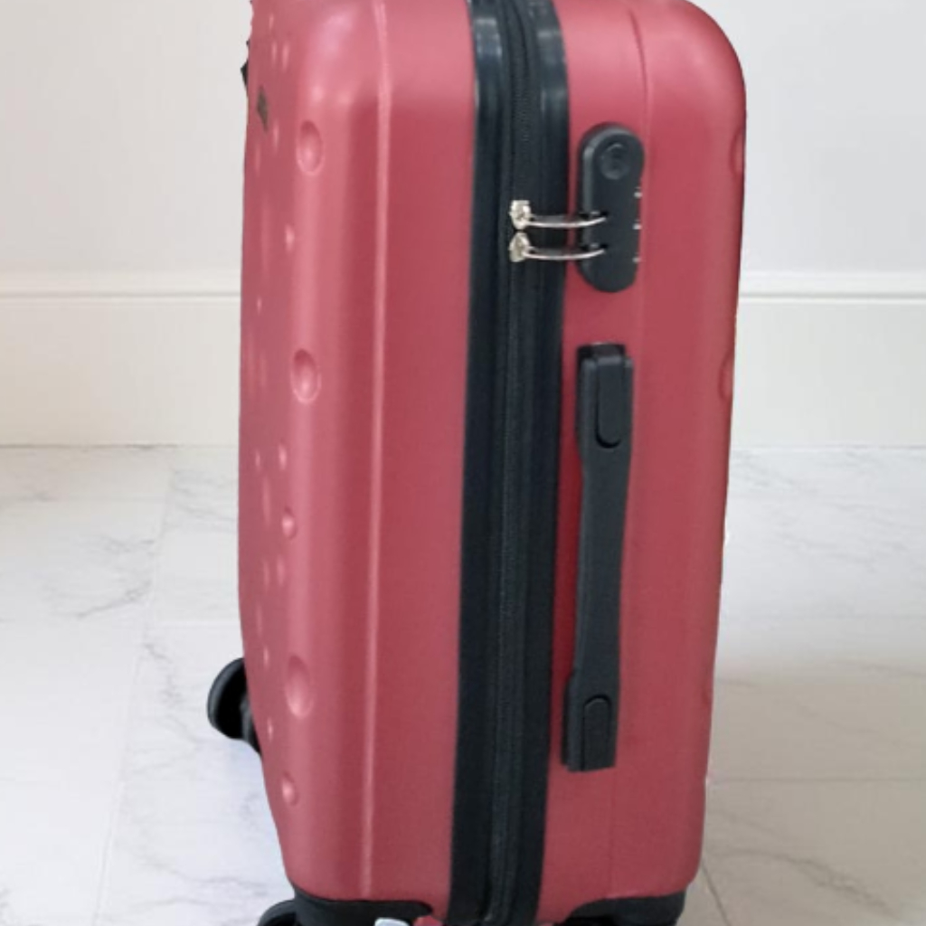Petite Valise Valora Rouge En ABS Incassable  