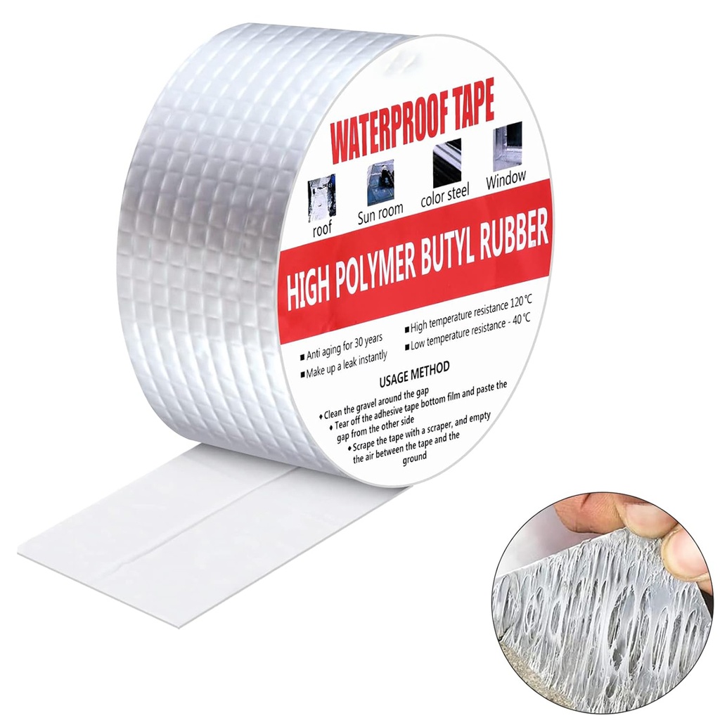 Waterproof Tape Adhesive Ruban étanche 5M