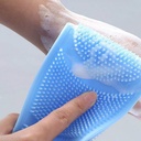 Brosse de bain en silicone
