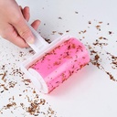 Rouleau Brosse Adhésive collant pour vêtements-Rose