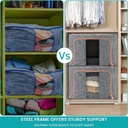 Pack De 3 Boites De Rangement 66L En Gris Modèle 2