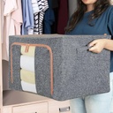 Pack De 3 Boites De Rangement 100L En Gris Modèle 2