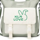 Sac à Main Motif KLN Love  Vert