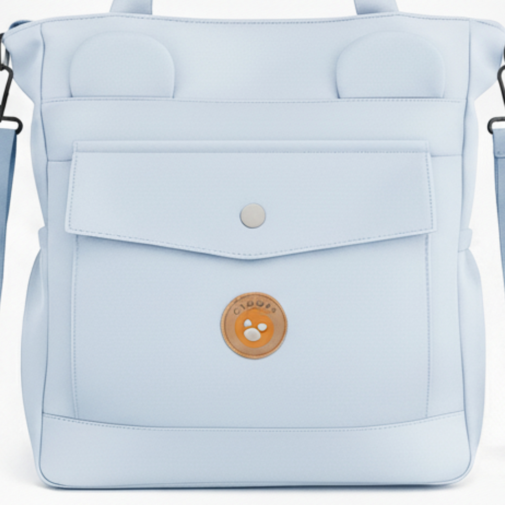 Sac à Main Mignon Style Coréen Avec Oreilles D’Ourson Bleu