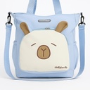 Sac à Main Motif Bébé Ours Bleu