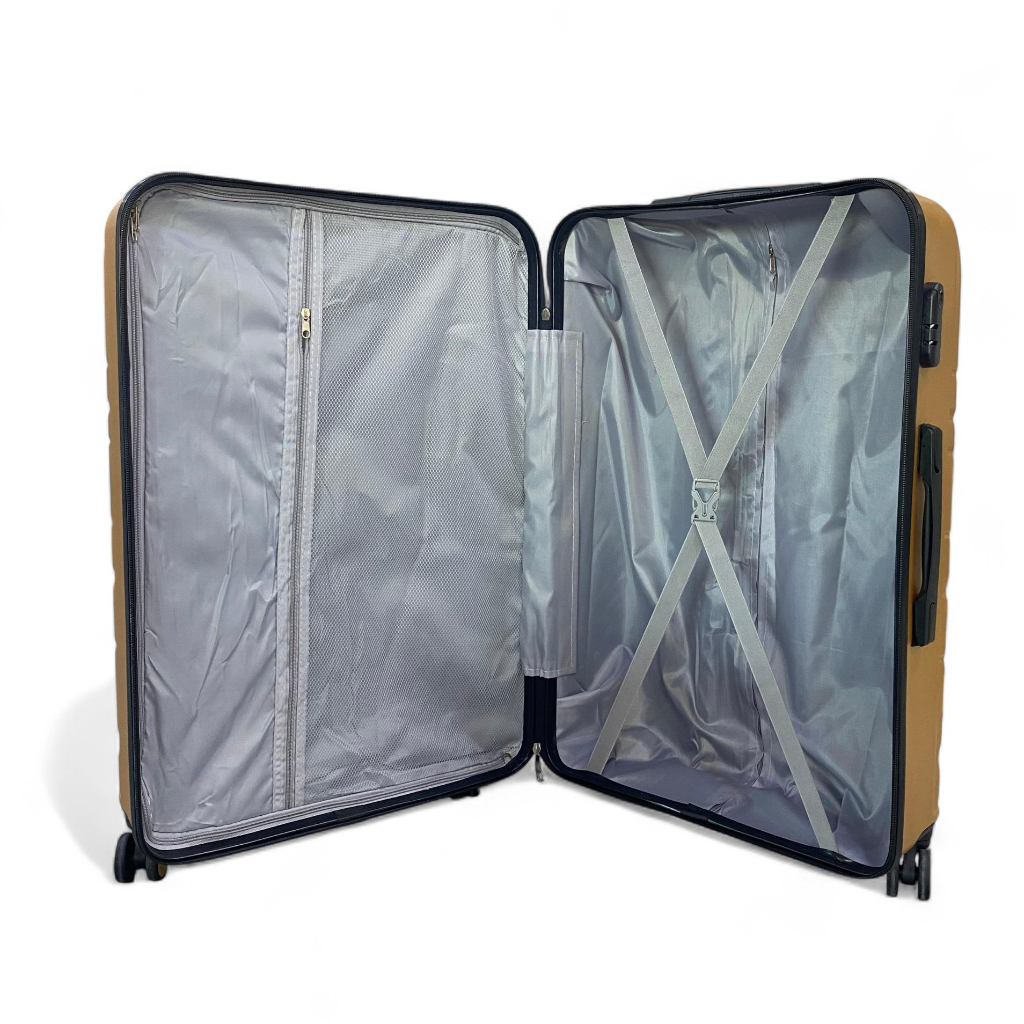 Grande Valise Valora Gold En ABS Incassable Modèle 3