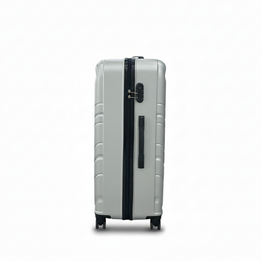 Grande Valise Valora Silver En ABS Incassable Modèle 3