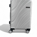 Moyenne Valise Valora Silver En ABS Incassable Modèle 3