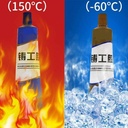 Colle de Résine Époxyde 100 ml  pour Métal Bois Plastique et Plus