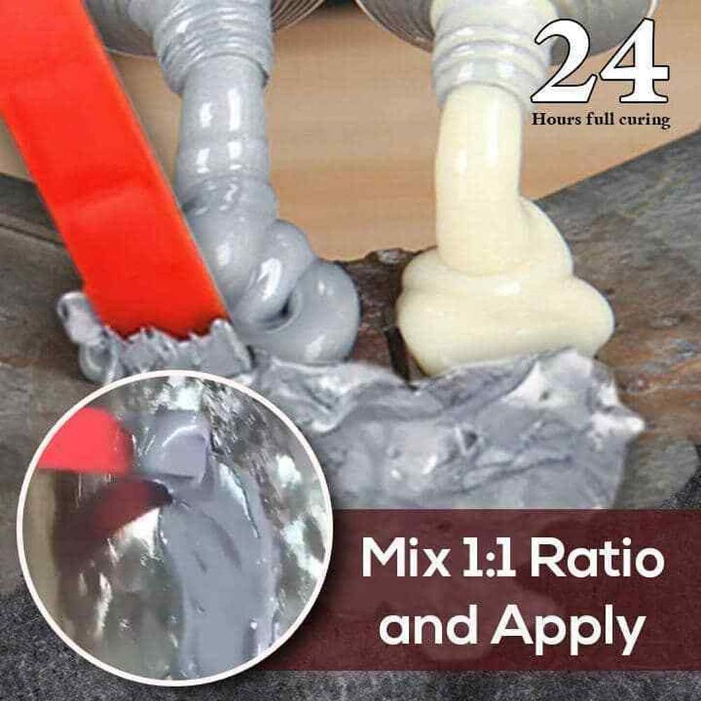 Colle de Résine Époxyde 100 ml  pour Métal Bois Plastique et Plus