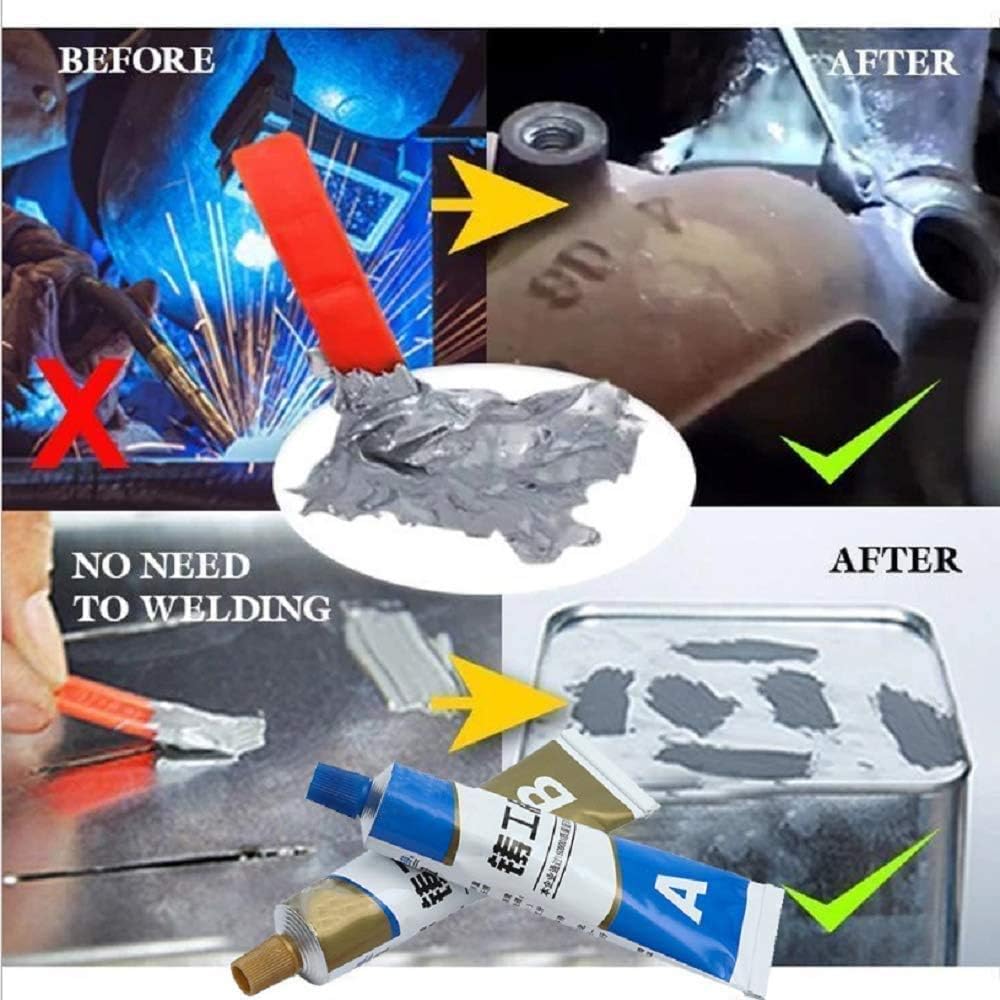 Colle de Résine Époxyde 100 ml  pour Métal Bois Plastique et Plus