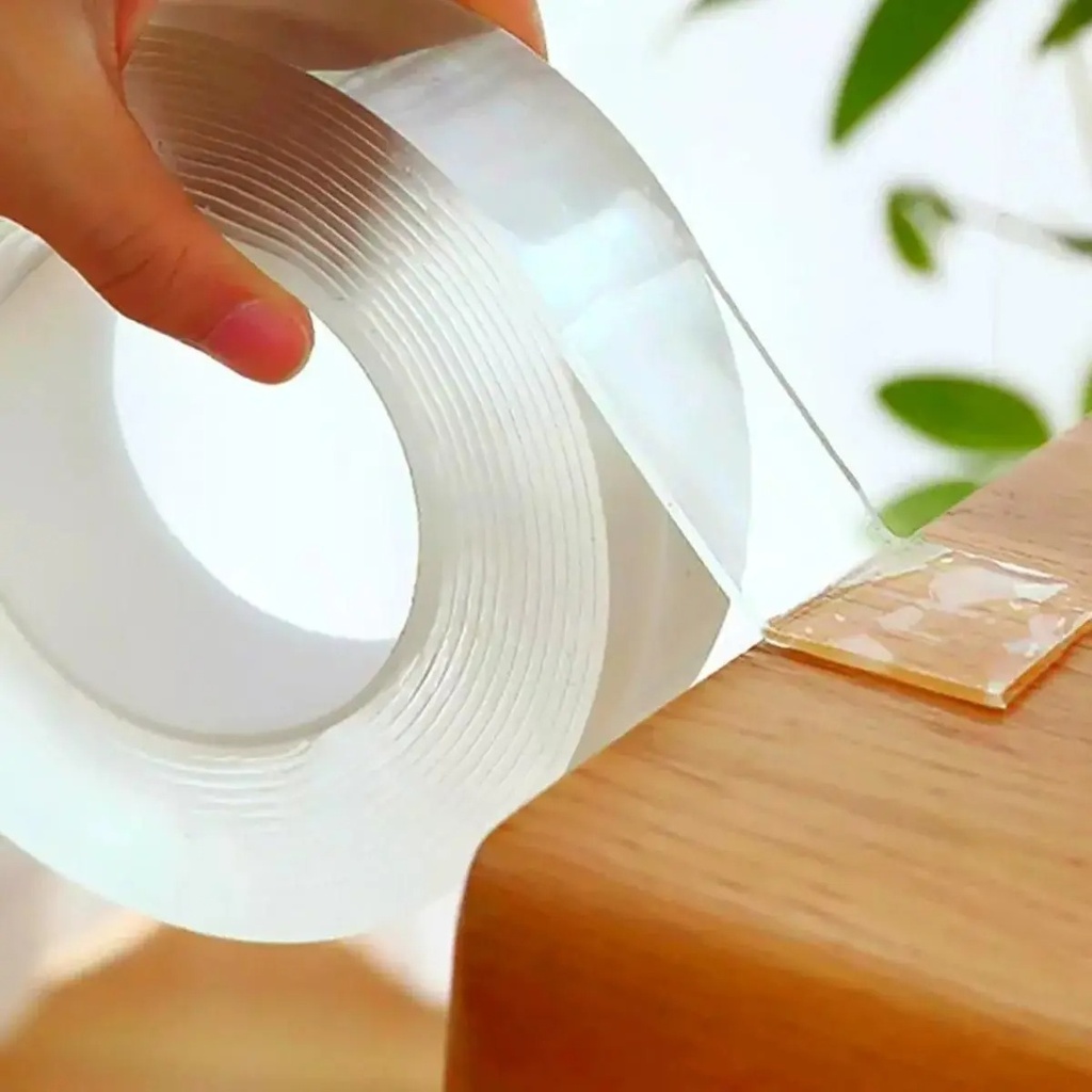 Ruban Adhésif Double Face Transparent 3 cm x 2 m