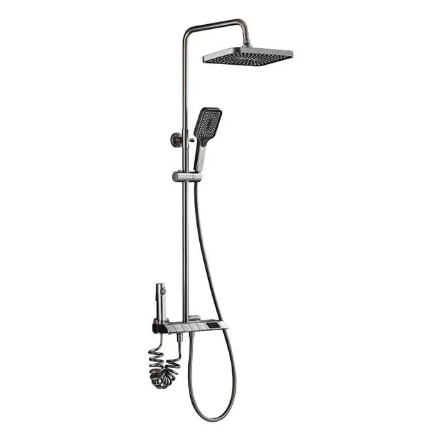 Ensemble de Douche Thermostatique  avec Affichage LED et Lumière