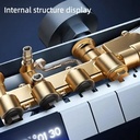 Ensemble de Douche Thermostatique  avec Affichage LED et Lumière