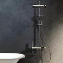 Ensemble de Douche Thermostatique  avec Affichage LED et Lumière