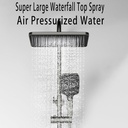 Ensemble de Douche Thermostatique  avec Affichage LED et Lumière