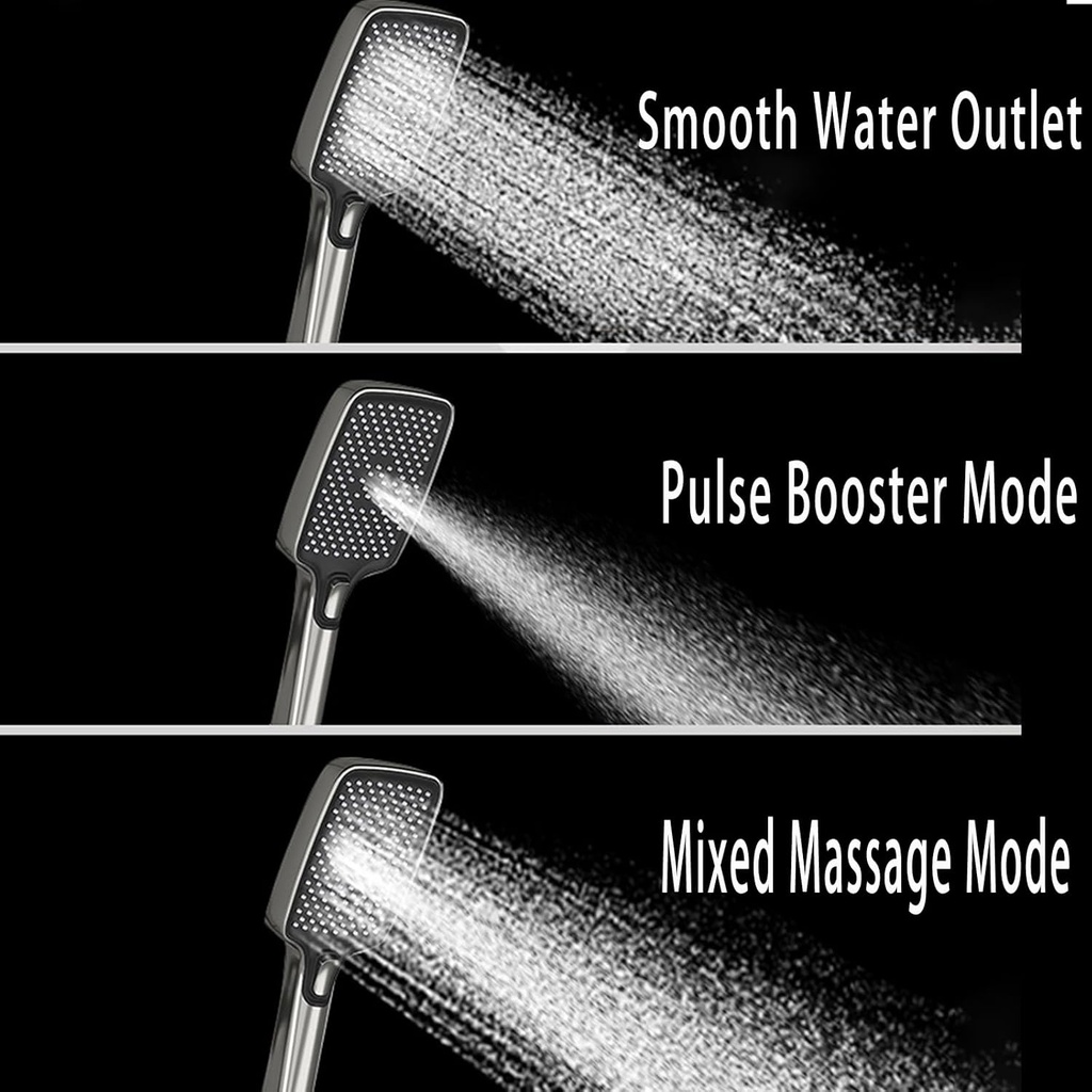 Ensemble de Douche Thermostatique  avec Affichage LED et Lumière