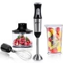 PROVA Mixeur Plongeant Noir Multifonction 4 en 1 600W 