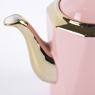 Sevice café au lait 8 pieces -Rose