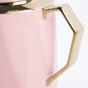 Sevice café au lait 8 pieces -Rose