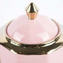 Sevice café au lait 8 pieces -Rose