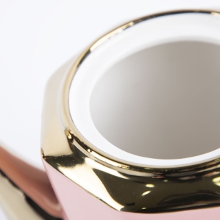 Sevice café au lait 8 pieces -Rose