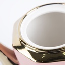 Sevice café au lait 8 pieces -Rose