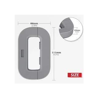  Serrure De Réfrigérateur Ou Porte De Congélateur Pour Sécurité-Gris