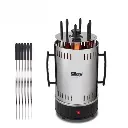 [KB4008] Barbecue Électrique Vertical DSP 6 Fourchettes 1000W – Rotation Automatique.webp